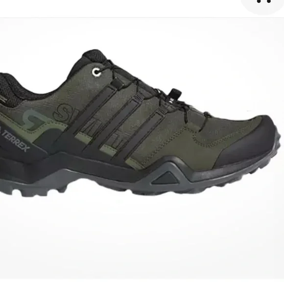 Adidas Men’s Terrex Swift GTX Dark Olive Green & Black Athletic Sneakers SIZE 10 - Picture 14 of 16